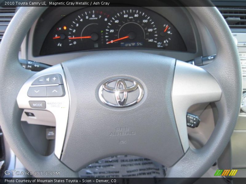 Magnetic Gray Metallic / Ash Gray 2010 Toyota Camry LE