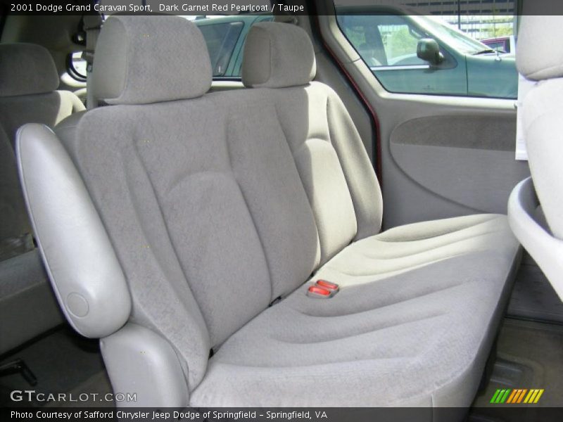 Dark Garnet Red Pearlcoat / Taupe 2001 Dodge Grand Caravan Sport