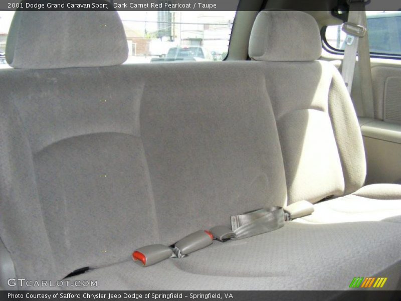 Dark Garnet Red Pearlcoat / Taupe 2001 Dodge Grand Caravan Sport