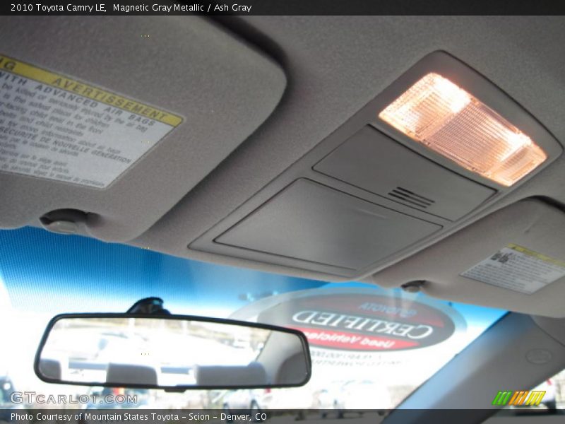 Magnetic Gray Metallic / Ash Gray 2010 Toyota Camry LE