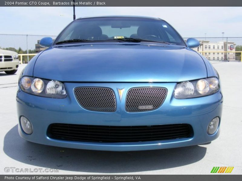 Barbados Blue Metallic / Black 2004 Pontiac GTO Coupe