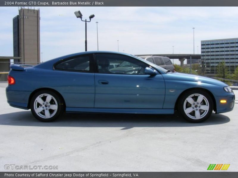 Barbados Blue Metallic / Black 2004 Pontiac GTO Coupe