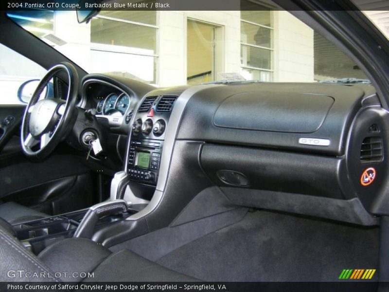 Barbados Blue Metallic / Black 2004 Pontiac GTO Coupe