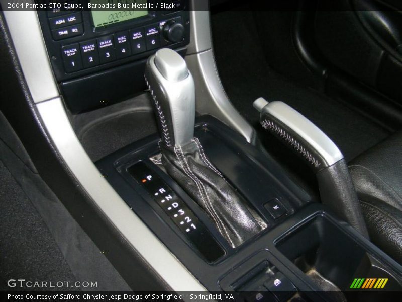 Barbados Blue Metallic / Black 2004 Pontiac GTO Coupe