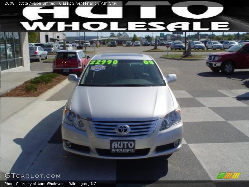 Classic Silver Metallic / Ash Gray 2008 Toyota Avalon Limited
