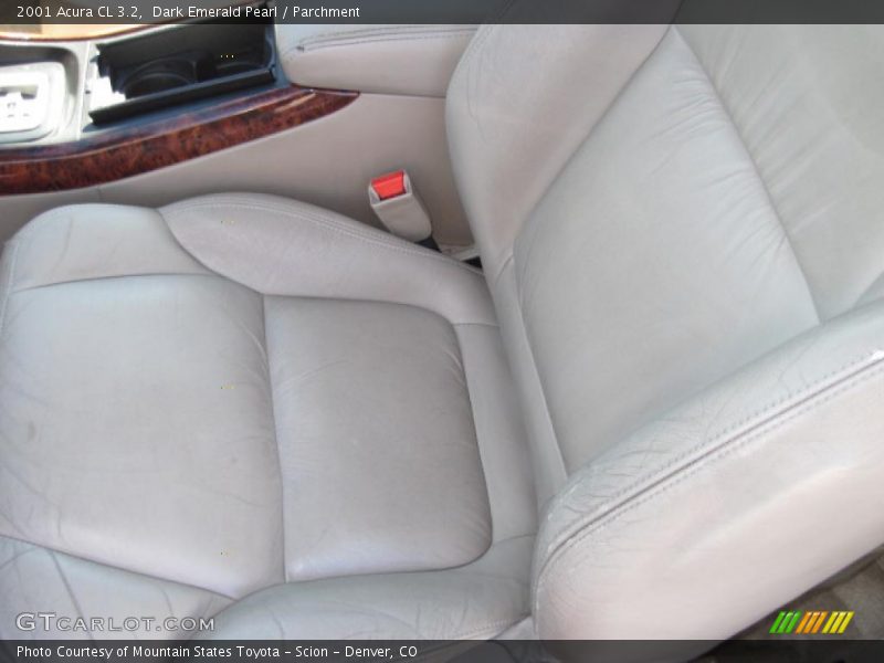 Dark Emerald Pearl / Parchment 2001 Acura CL 3.2