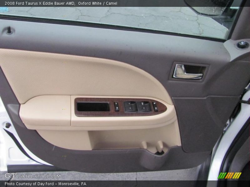 Oxford White / Camel 2008 Ford Taurus X Eddie Bauer AWD