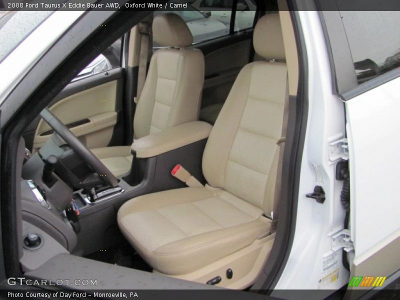 Oxford White / Camel 2008 Ford Taurus X Eddie Bauer AWD
