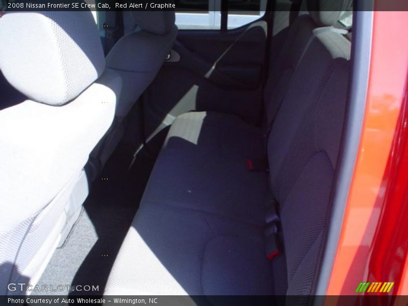 Red Alert / Graphite 2008 Nissan Frontier SE Crew Cab