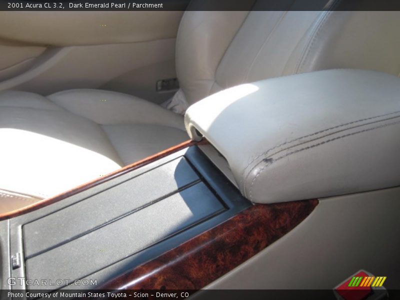 Dark Emerald Pearl / Parchment 2001 Acura CL 3.2