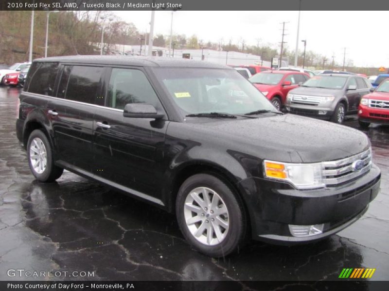 Tuxedo Black / Medium Light Stone 2010 Ford Flex SEL AWD