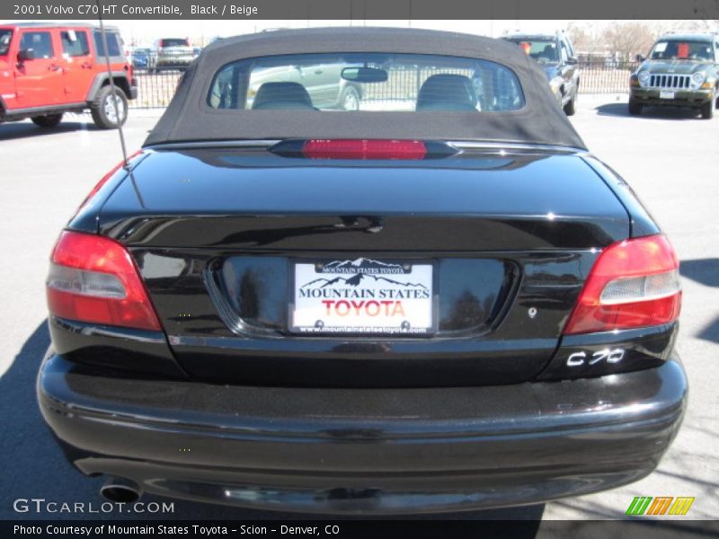 Black / Beige 2001 Volvo C70 HT Convertible