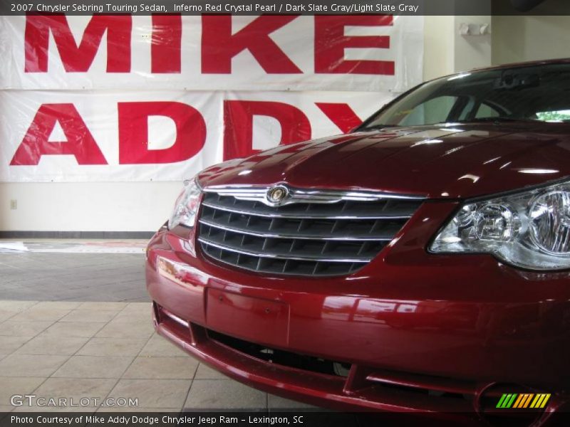 Inferno Red Crystal Pearl / Dark Slate Gray/Light Slate Gray 2007 Chrysler Sebring Touring Sedan