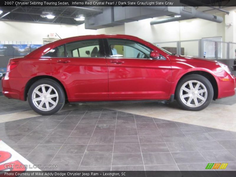 Inferno Red Crystal Pearl / Dark Slate Gray/Light Slate Gray 2007 Chrysler Sebring Touring Sedan