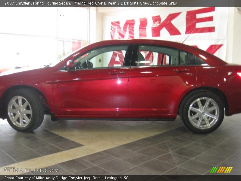 Inferno Red Crystal Pearl / Dark Slate Gray/Light Slate Gray 2007 Chrysler Sebring Touring Sedan