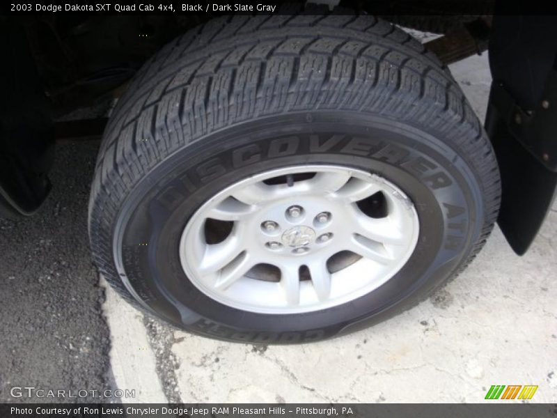 Black / Dark Slate Gray 2003 Dodge Dakota SXT Quad Cab 4x4