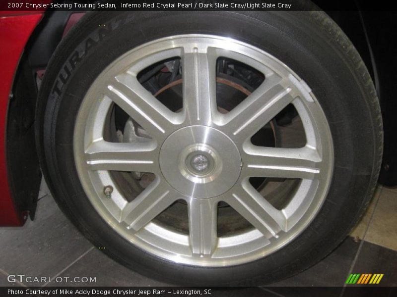 Inferno Red Crystal Pearl / Dark Slate Gray/Light Slate Gray 2007 Chrysler Sebring Touring Sedan