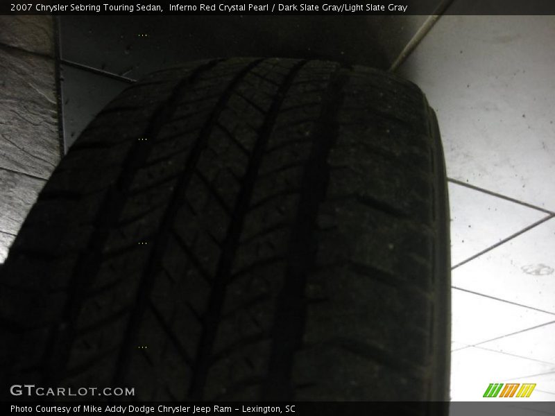 Inferno Red Crystal Pearl / Dark Slate Gray/Light Slate Gray 2007 Chrysler Sebring Touring Sedan