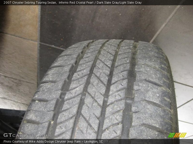 Inferno Red Crystal Pearl / Dark Slate Gray/Light Slate Gray 2007 Chrysler Sebring Touring Sedan