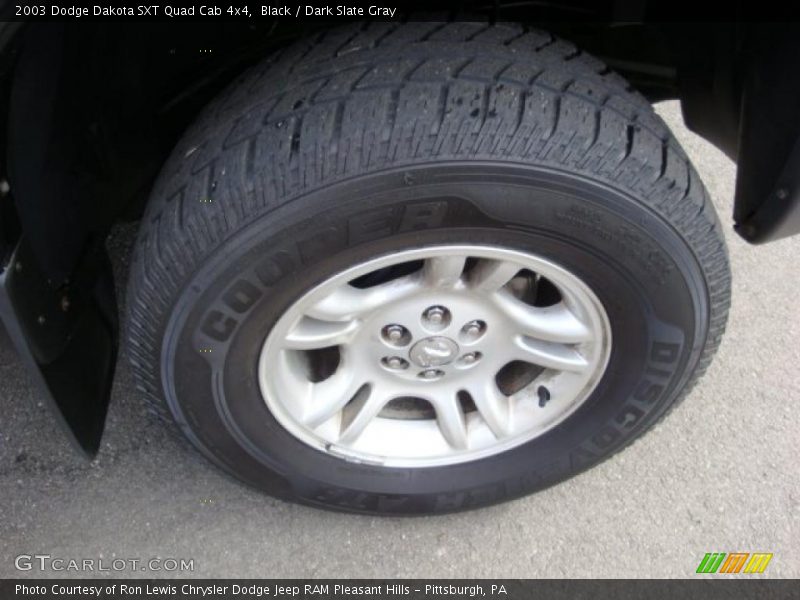 Black / Dark Slate Gray 2003 Dodge Dakota SXT Quad Cab 4x4