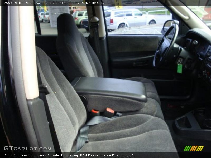 Black / Dark Slate Gray 2003 Dodge Dakota SXT Quad Cab 4x4