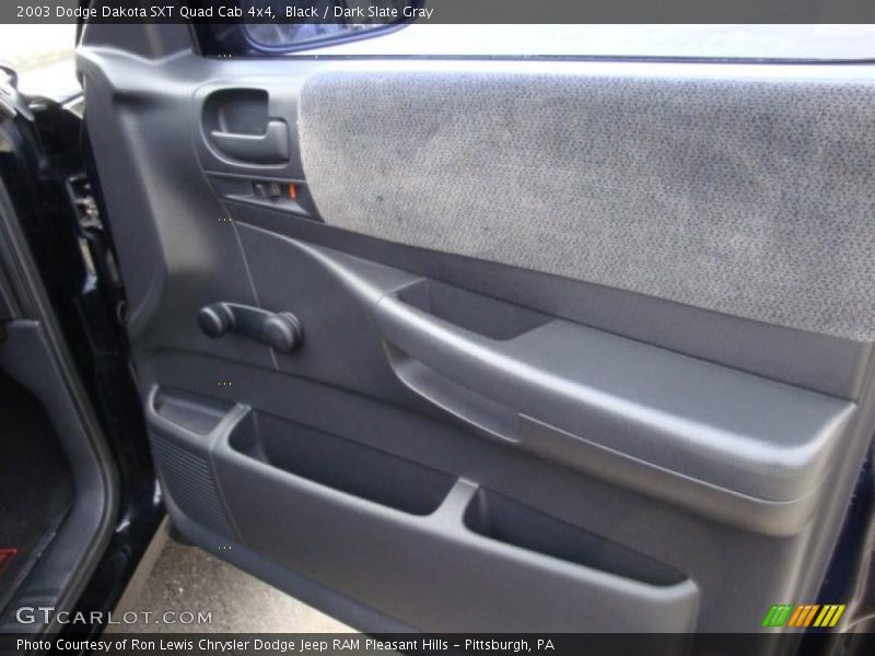 Black / Dark Slate Gray 2003 Dodge Dakota SXT Quad Cab 4x4
