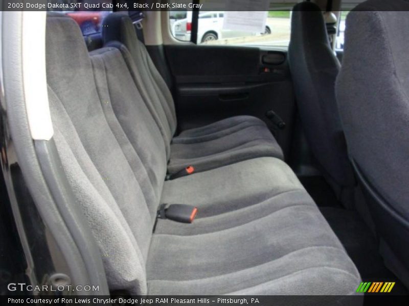 Black / Dark Slate Gray 2003 Dodge Dakota SXT Quad Cab 4x4