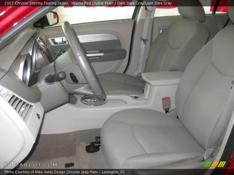Inferno Red Crystal Pearl / Dark Slate Gray/Light Slate Gray 2007 Chrysler Sebring Touring Sedan