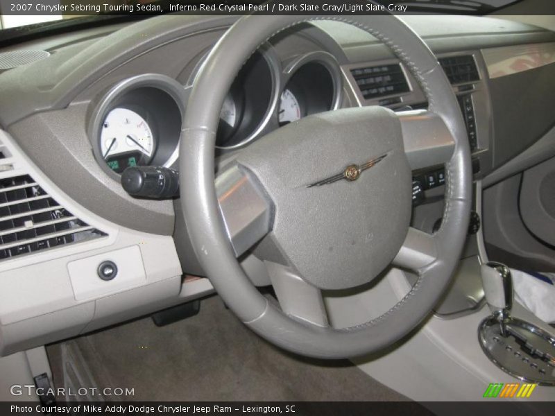 Inferno Red Crystal Pearl / Dark Slate Gray/Light Slate Gray 2007 Chrysler Sebring Touring Sedan