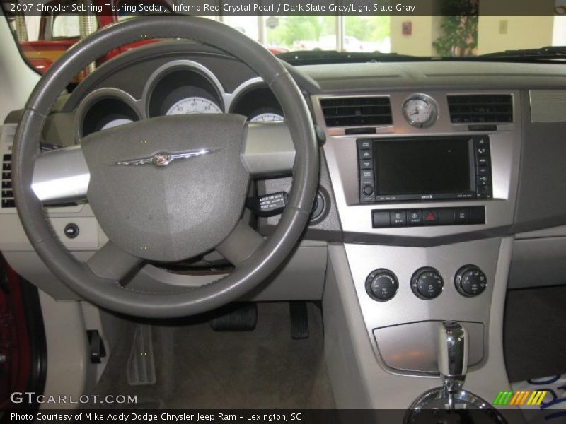 Inferno Red Crystal Pearl / Dark Slate Gray/Light Slate Gray 2007 Chrysler Sebring Touring Sedan