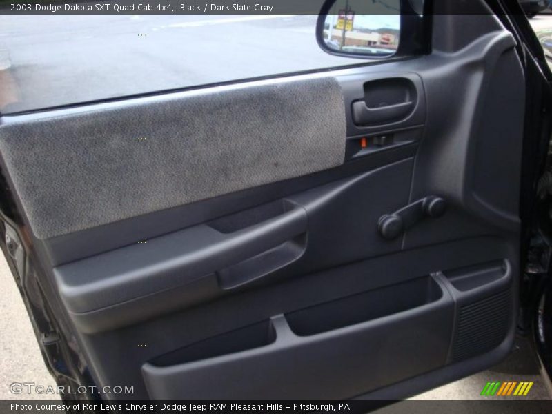 Black / Dark Slate Gray 2003 Dodge Dakota SXT Quad Cab 4x4