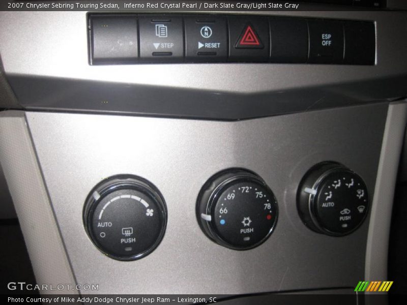 Inferno Red Crystal Pearl / Dark Slate Gray/Light Slate Gray 2007 Chrysler Sebring Touring Sedan