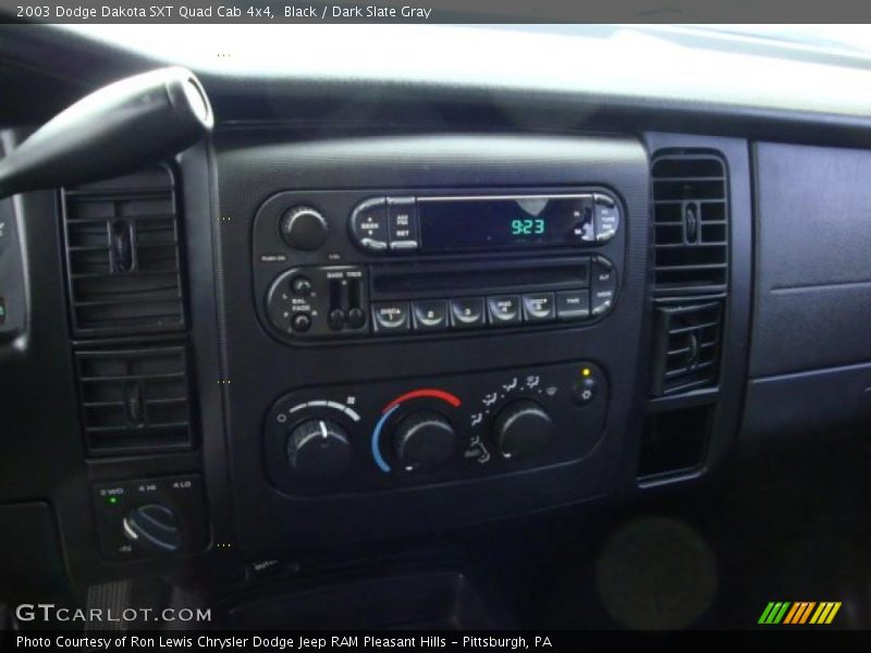 Black / Dark Slate Gray 2003 Dodge Dakota SXT Quad Cab 4x4