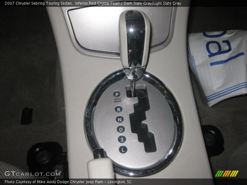 Inferno Red Crystal Pearl / Dark Slate Gray/Light Slate Gray 2007 Chrysler Sebring Touring Sedan