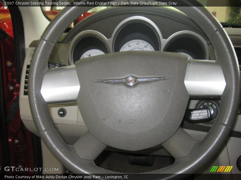 Inferno Red Crystal Pearl / Dark Slate Gray/Light Slate Gray 2007 Chrysler Sebring Touring Sedan