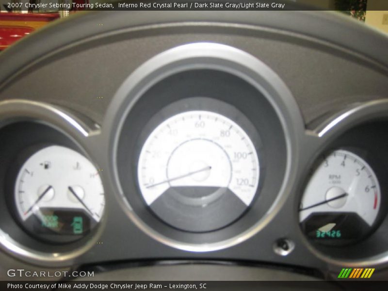 Inferno Red Crystal Pearl / Dark Slate Gray/Light Slate Gray 2007 Chrysler Sebring Touring Sedan
