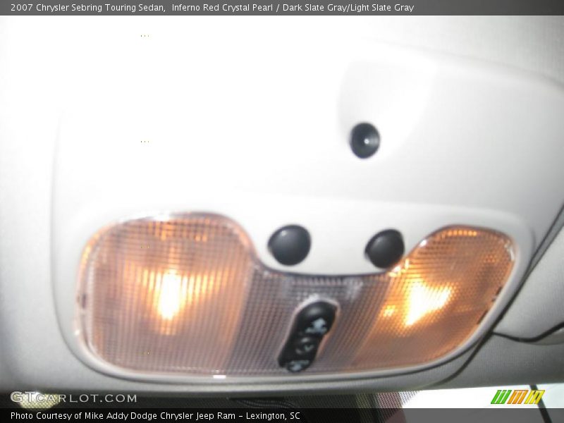 Inferno Red Crystal Pearl / Dark Slate Gray/Light Slate Gray 2007 Chrysler Sebring Touring Sedan
