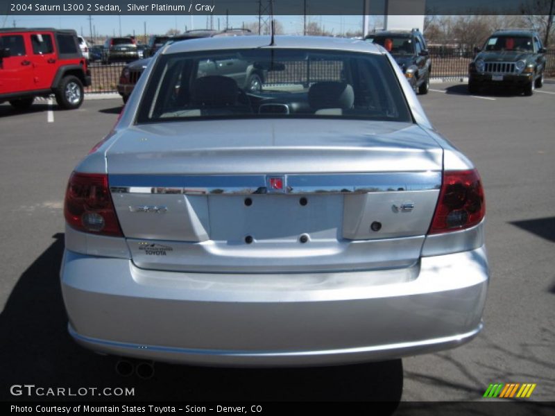 Silver Platinum / Gray 2004 Saturn L300 2 Sedan