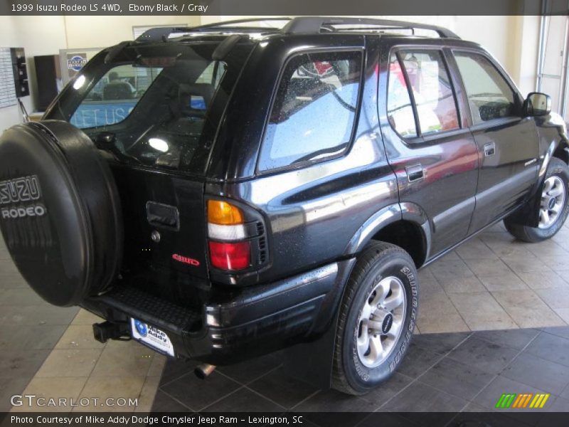 Ebony Black / Gray 1999 Isuzu Rodeo LS 4WD