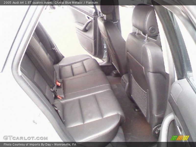 Crystal Blue Metallic / Platinum 2005 Audi A4 1.8T quattro Avant
