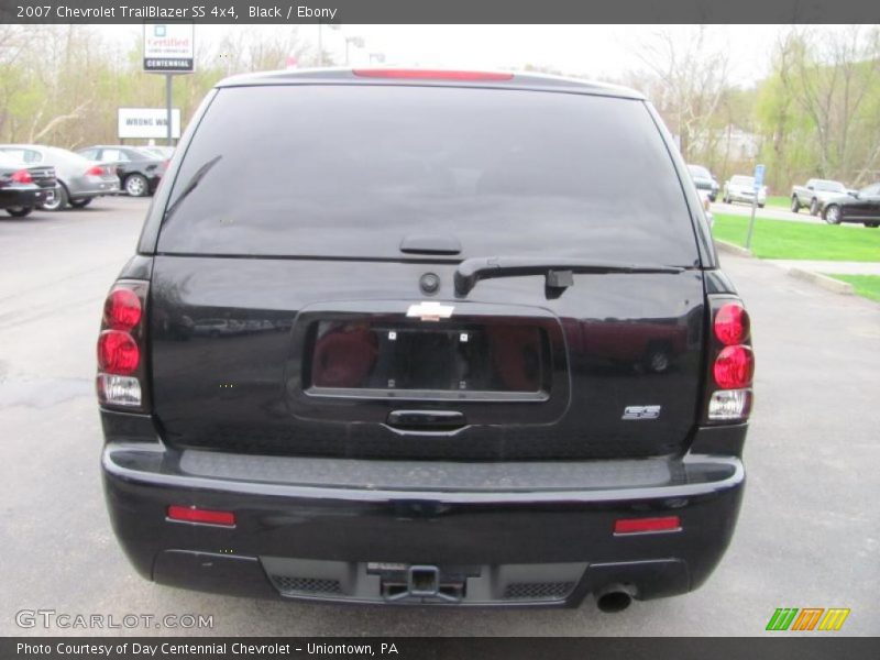 Black / Ebony 2007 Chevrolet TrailBlazer SS 4x4