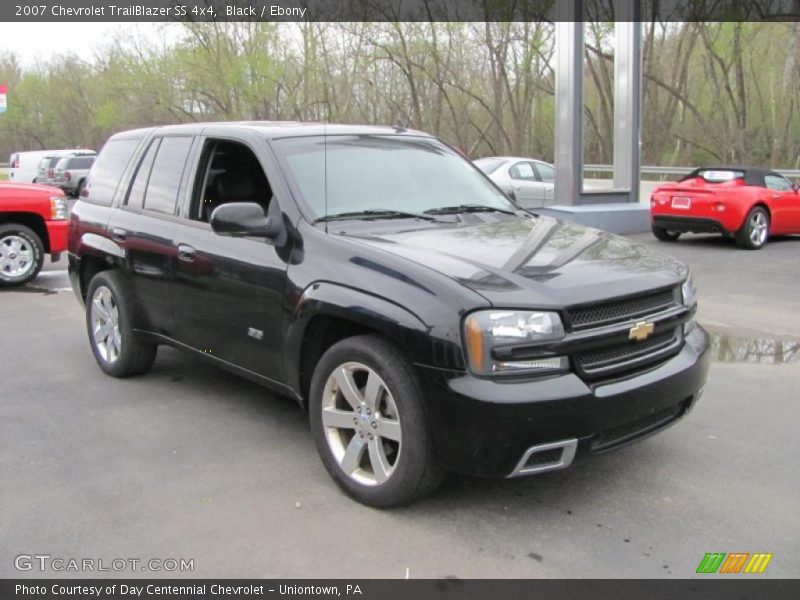 Black / Ebony 2007 Chevrolet TrailBlazer SS 4x4