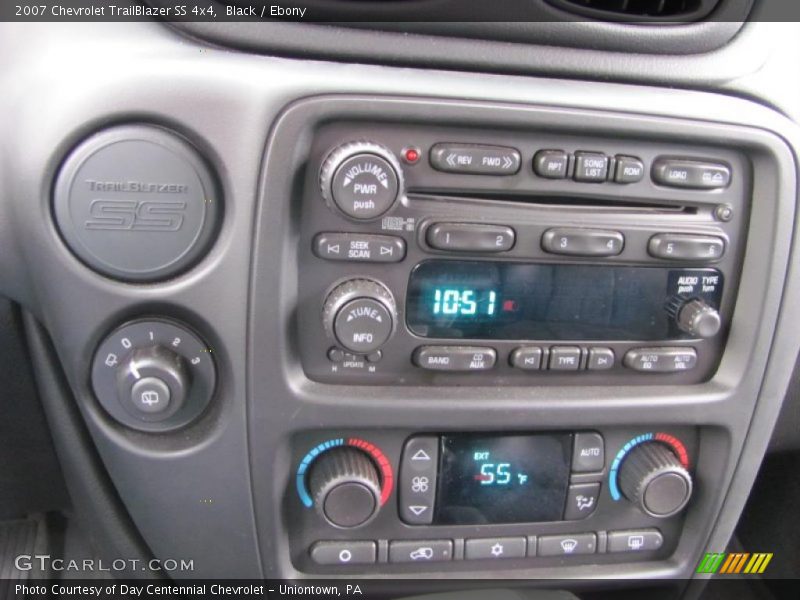 Black / Ebony 2007 Chevrolet TrailBlazer SS 4x4