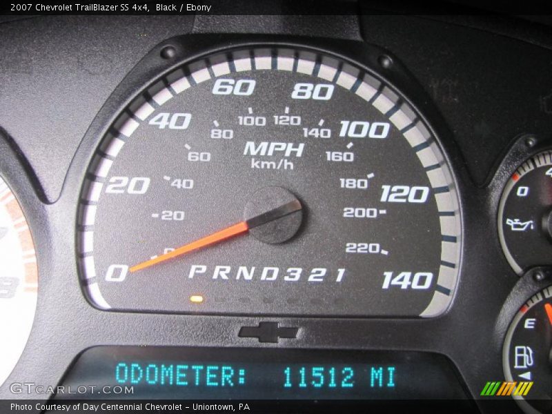 Black / Ebony 2007 Chevrolet TrailBlazer SS 4x4