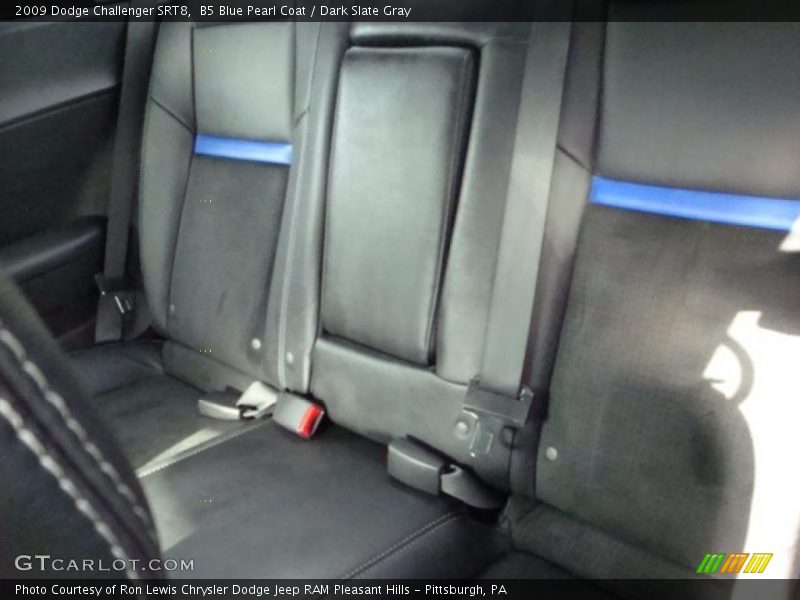 B5 Blue Pearl Coat / Dark Slate Gray 2009 Dodge Challenger SRT8
