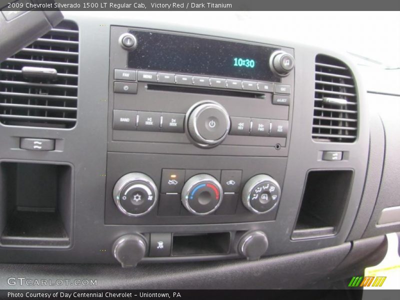 Victory Red / Dark Titanium 2009 Chevrolet Silverado 1500 LT Regular Cab
