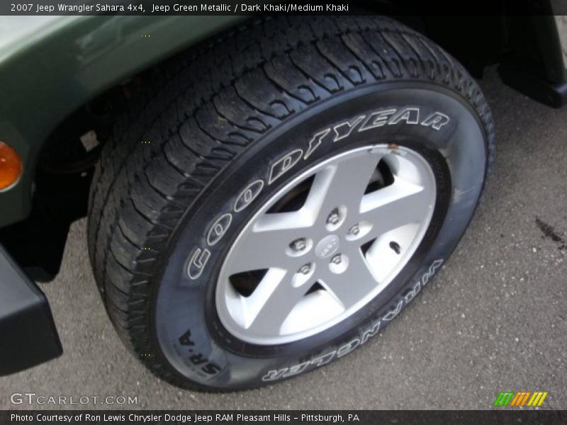 Jeep Green Metallic / Dark Khaki/Medium Khaki 2007 Jeep Wrangler Sahara 4x4