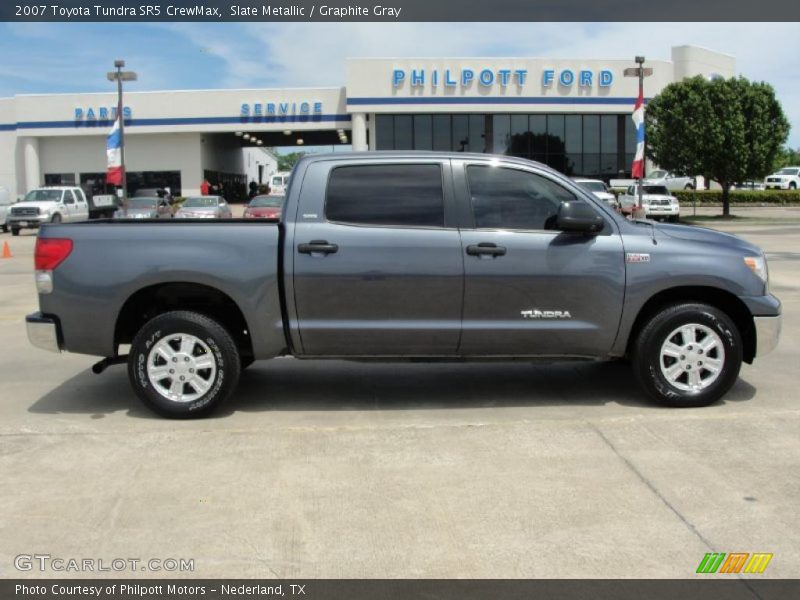 Slate Metallic / Graphite Gray 2007 Toyota Tundra SR5 CrewMax