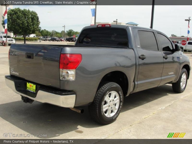 Slate Metallic / Graphite Gray 2007 Toyota Tundra SR5 CrewMax