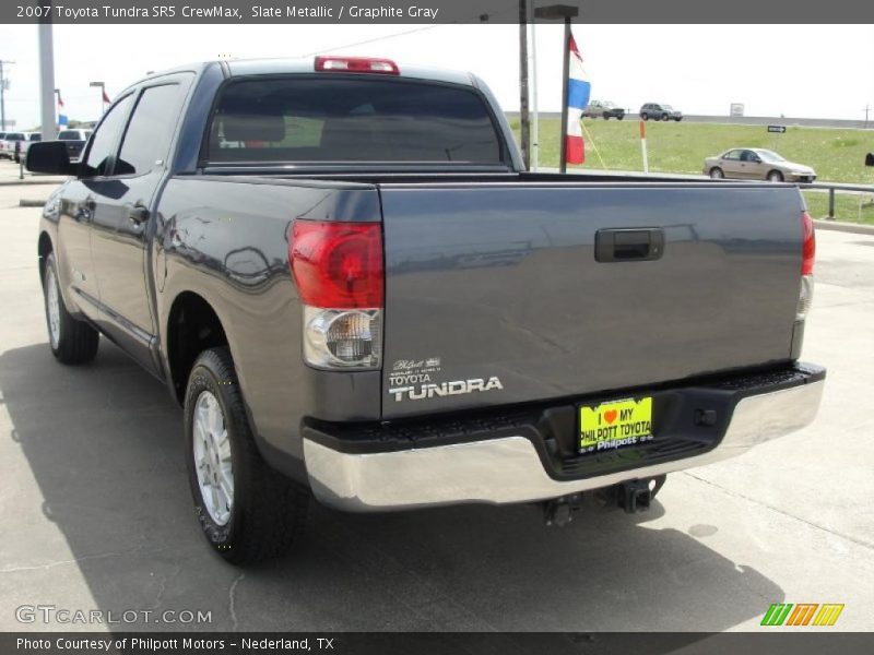 Slate Metallic / Graphite Gray 2007 Toyota Tundra SR5 CrewMax